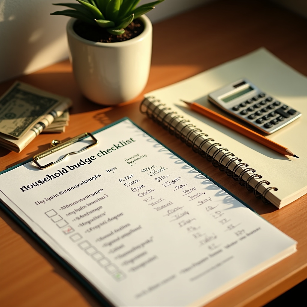 Ev ekonomisi checklist ve planlama araçları